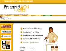 Tablet Screenshot of preferredoil.net